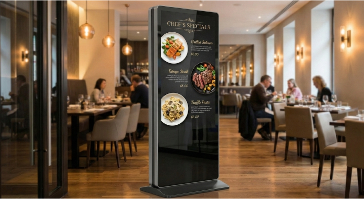 Totem kiosk display model 2